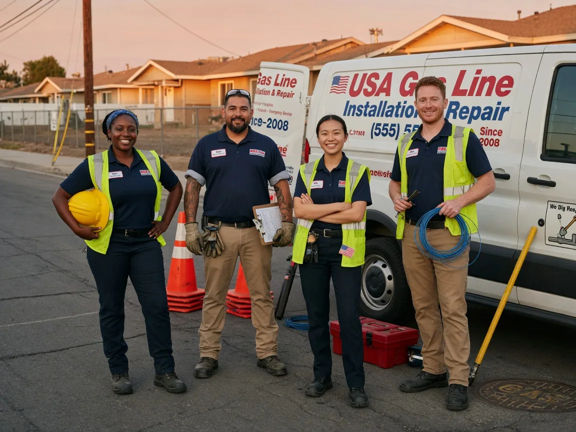 Gas Line Installation company in Maramec, OK